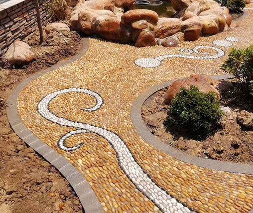 室内雨花石铺装 室内雨花石铺装