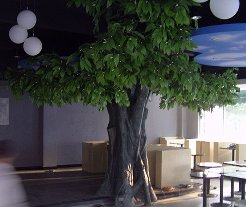 江西园林景观设计公司教您如何保养仿真榕树！