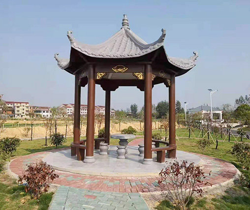 防腐木凉亭 防腐木凉亭