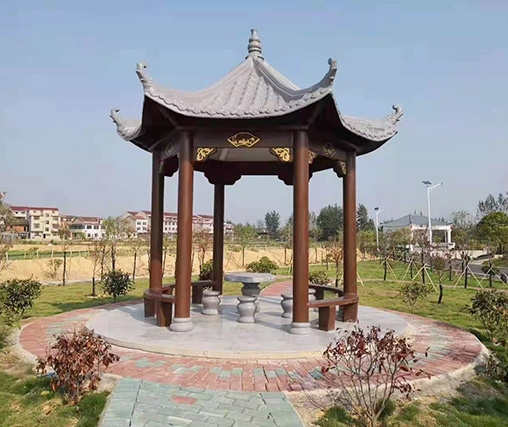 全南防腐木凉亭