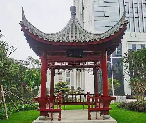 全南防腐木凉亭